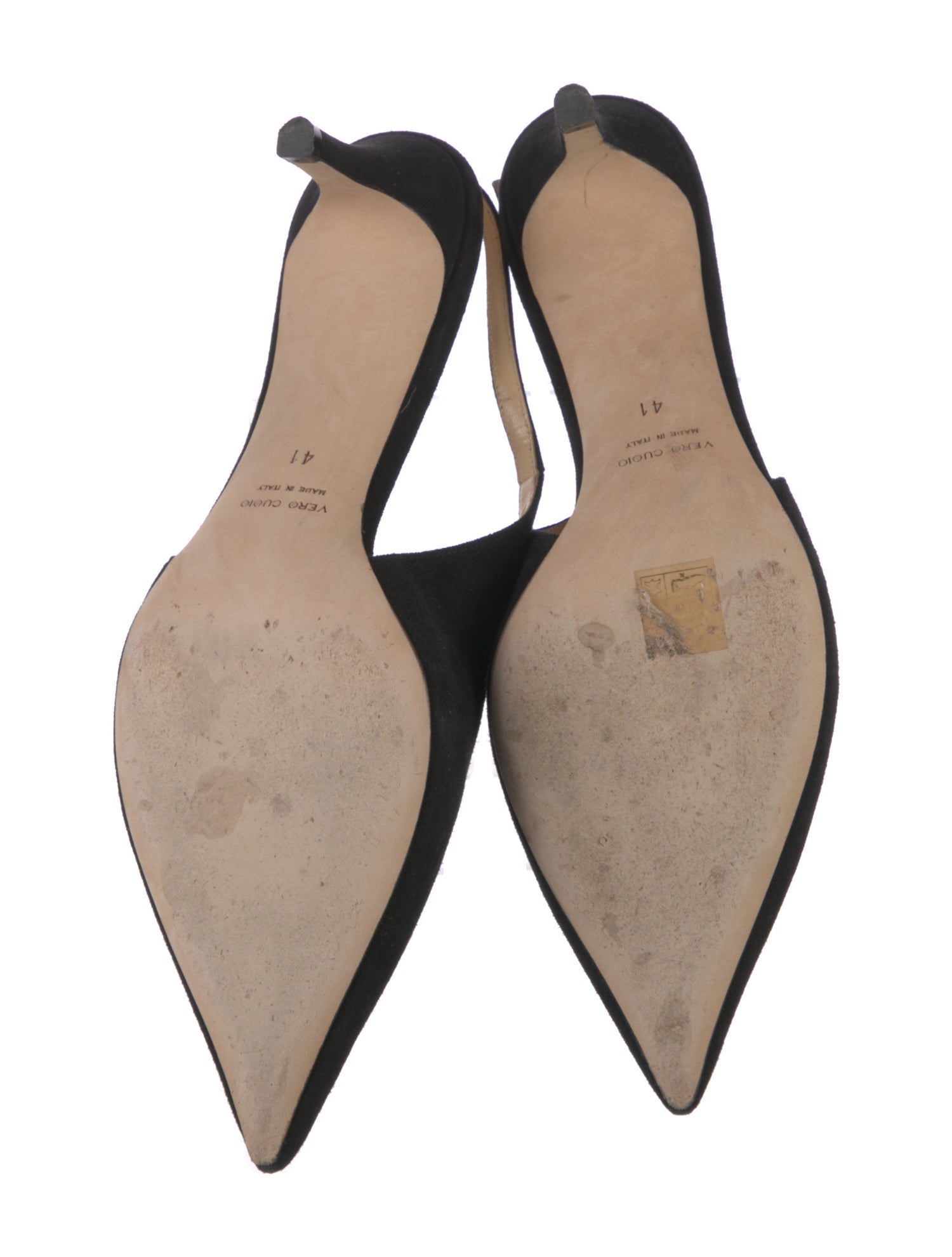 Ann Mashburn Suede Slingback Pumps